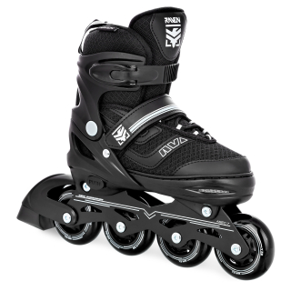 Raven Inlineskates Drill čierne kolieskové korčule, veľkosti 38-41